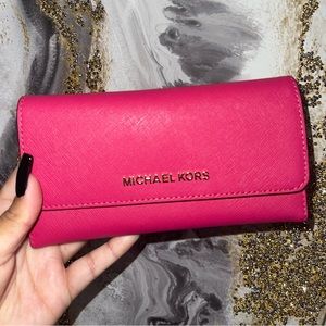 Pink Michael Kors Wallet